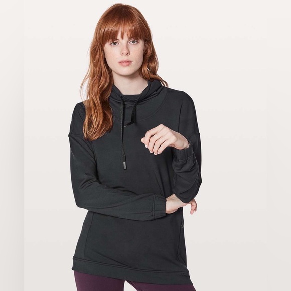 Lululemon Twisted & Tucked Long Sleeve Black 8 - Picture 1 of 12